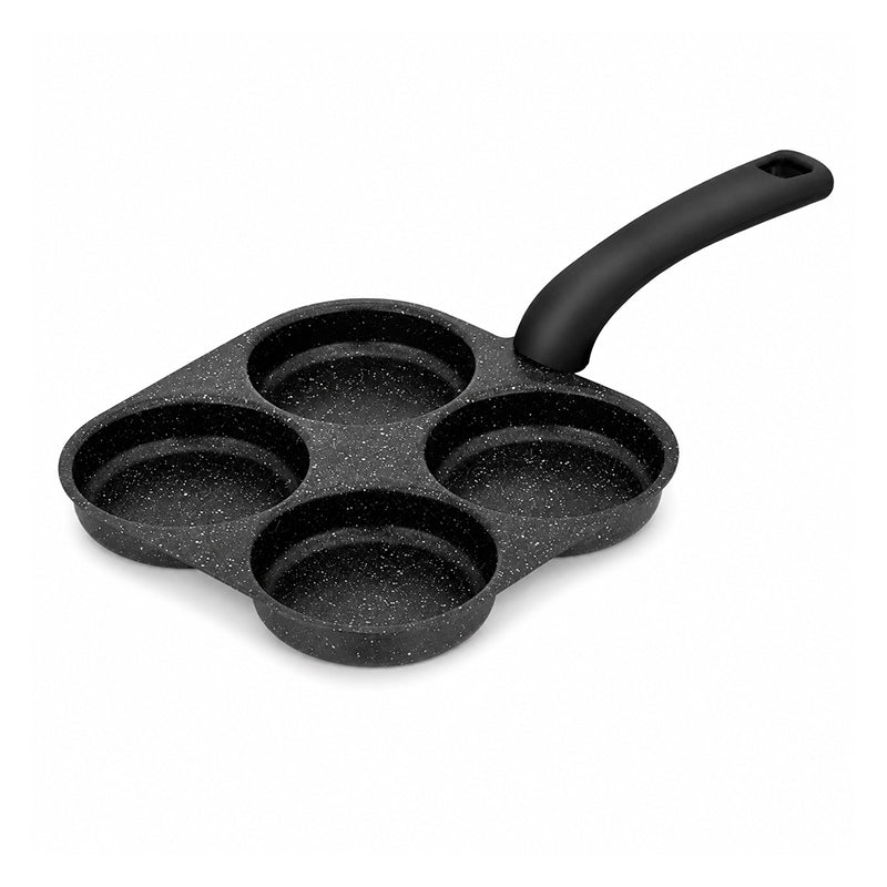 Sartén antiadherente para desayunos de 4 cavidades