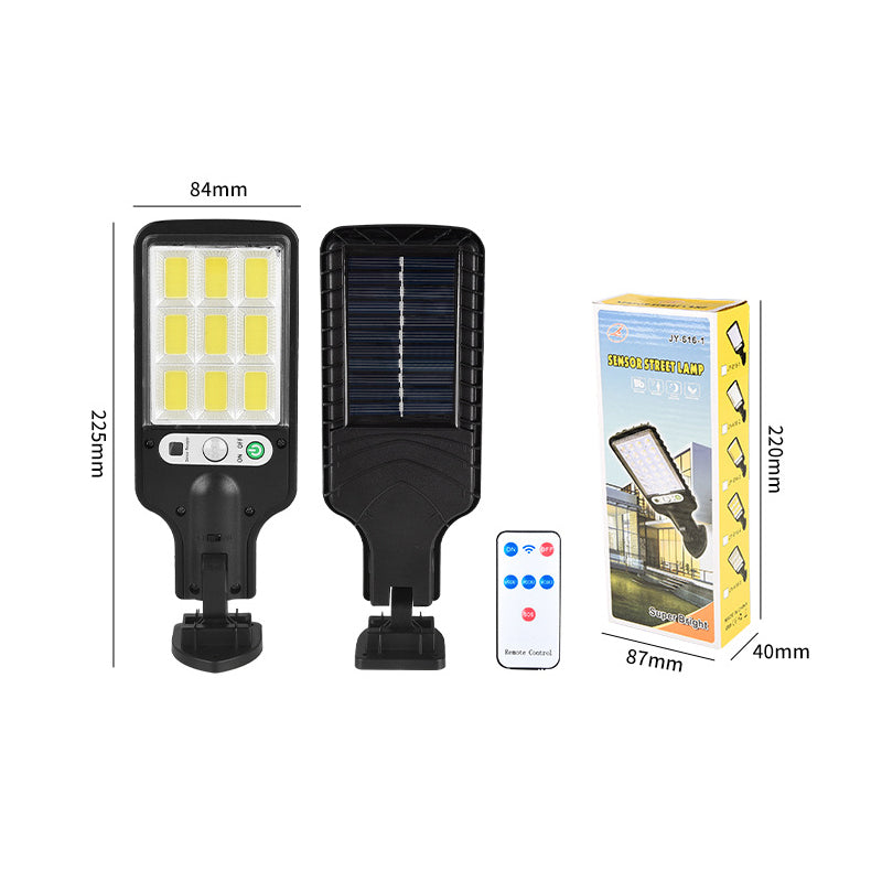 Lámpara solar LED para exteriores con sensor de movimiento