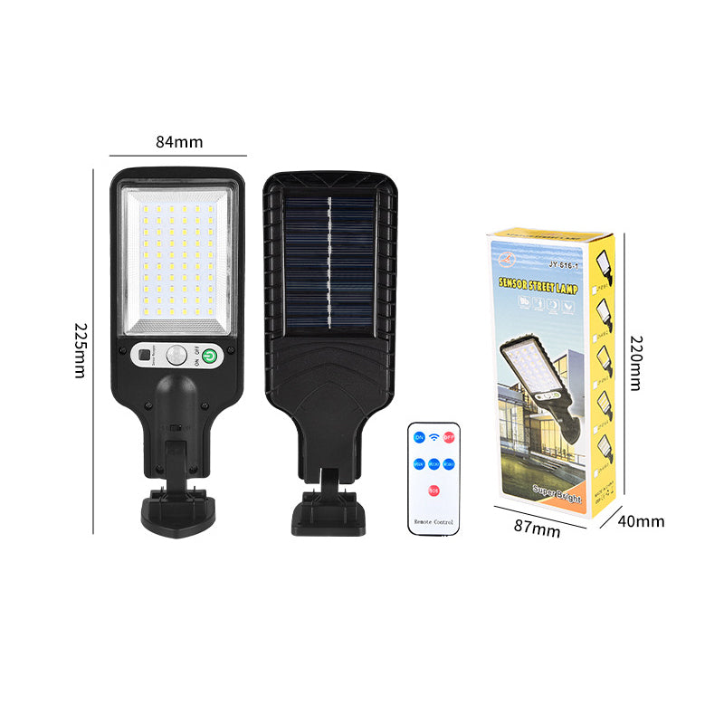 Lámpara solar LED para exteriores con sensor de movimiento