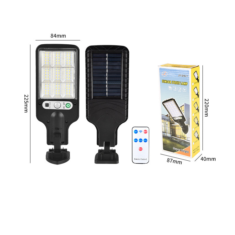 Lámpara solar LED para exteriores con sensor de movimiento