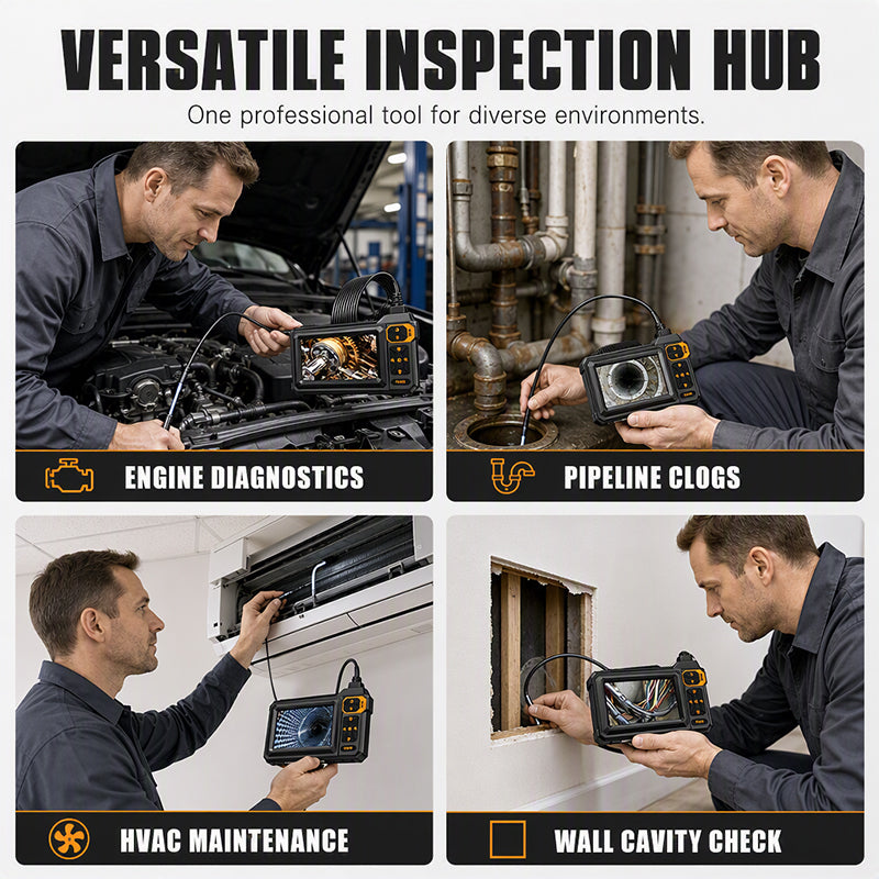 Endoscope d'inspection HD - Voyez ce que vos yeux ne peuvent pas atteindre