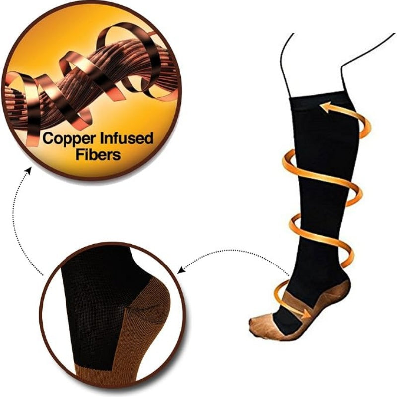 Free Unisex Graduated Compression Socks
