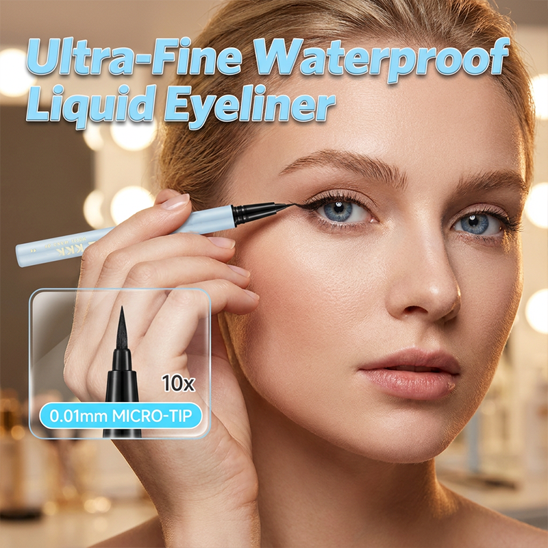 Matita per eyeliner sottile, impermeabile e anti-sbavatura per il trucco occhi