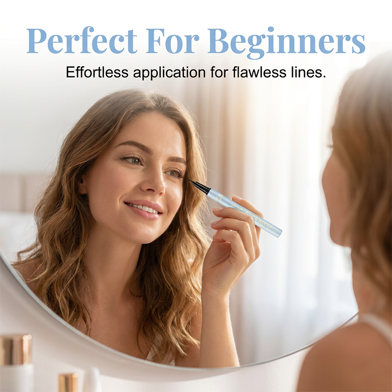 Matita per eyeliner sottile, impermeabile e anti-sbavatura per il trucco occhi