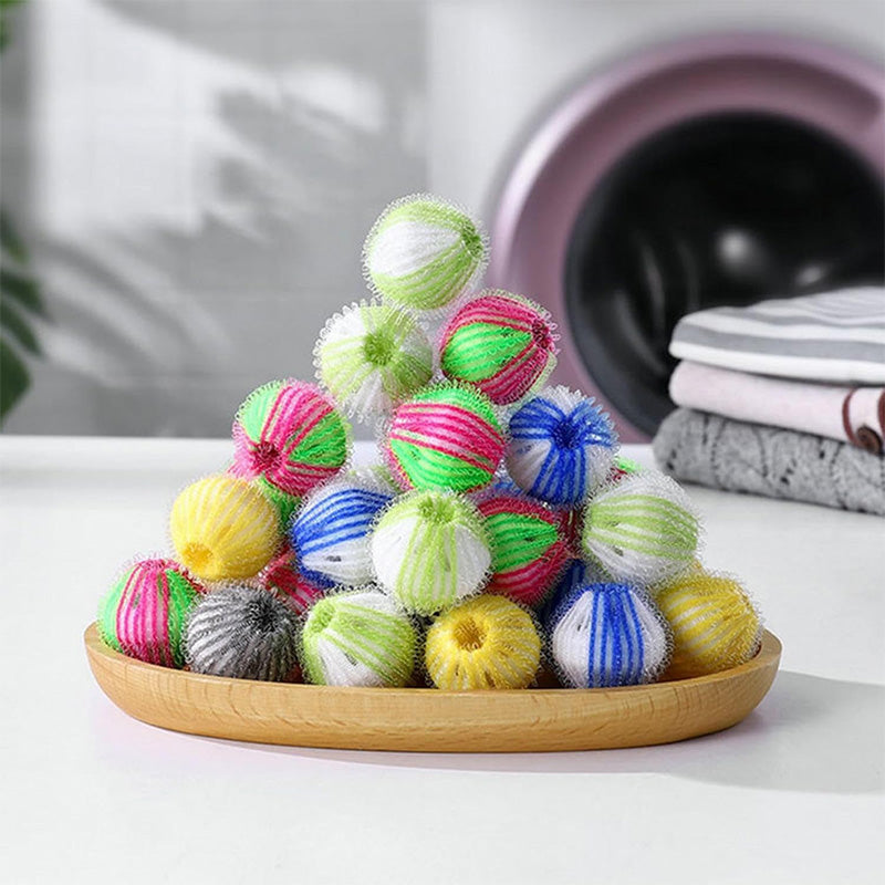 Reinigingsballen voor wasgoed die haren en pluizen verwijderen