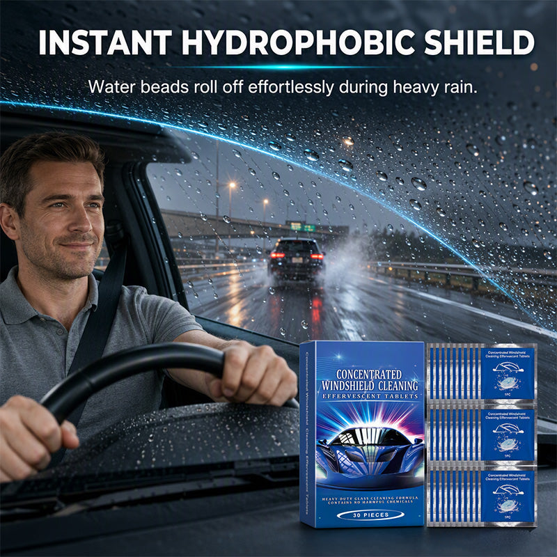 Free Car Windshield Cleaning Effervescent Tablets