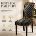 Housse de chaise extensible lavable