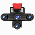 4K 360 Degree Panoramic Car Dash Cam with 5 Cameras Hidden Driving Recorder and Vehicle Monitoring System