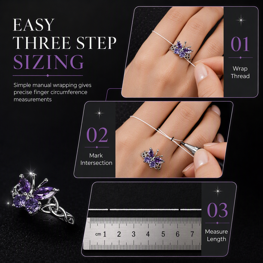 Anillo de mariposa moderno de estilo coreano, dulce y atrevido, para mujer, elegante color platino, de una sola banda