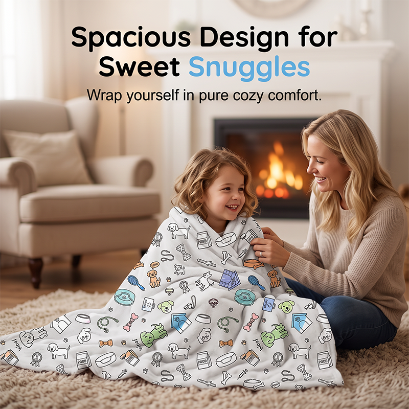Color & Cuddle Instantly No-Fade Washable DIY Blanket Kit