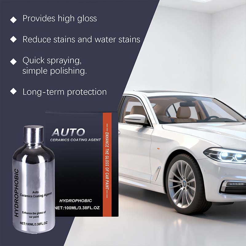 Kit gratuito de aerosol de recubrimiento cerámico nanotecnológico para automóvil