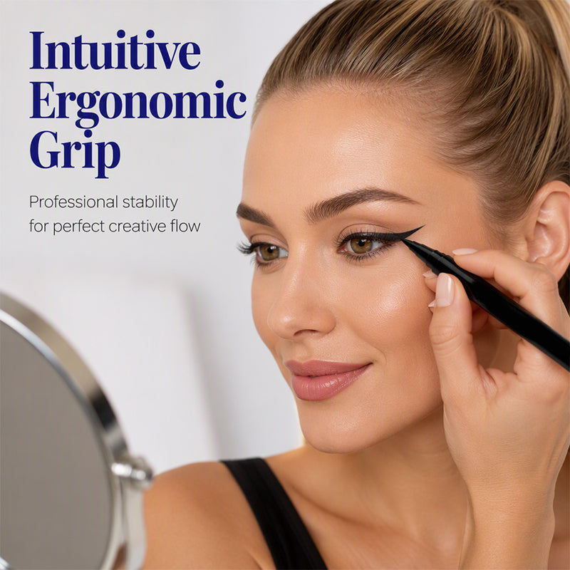 Waterproof, langhoudende vloeibare eyeliner in 12 kleuren