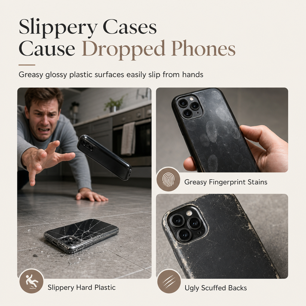 Premium Suede Shockproof Protective Phone Case