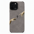 Premium schokbestendig telefoonhoesje van suède