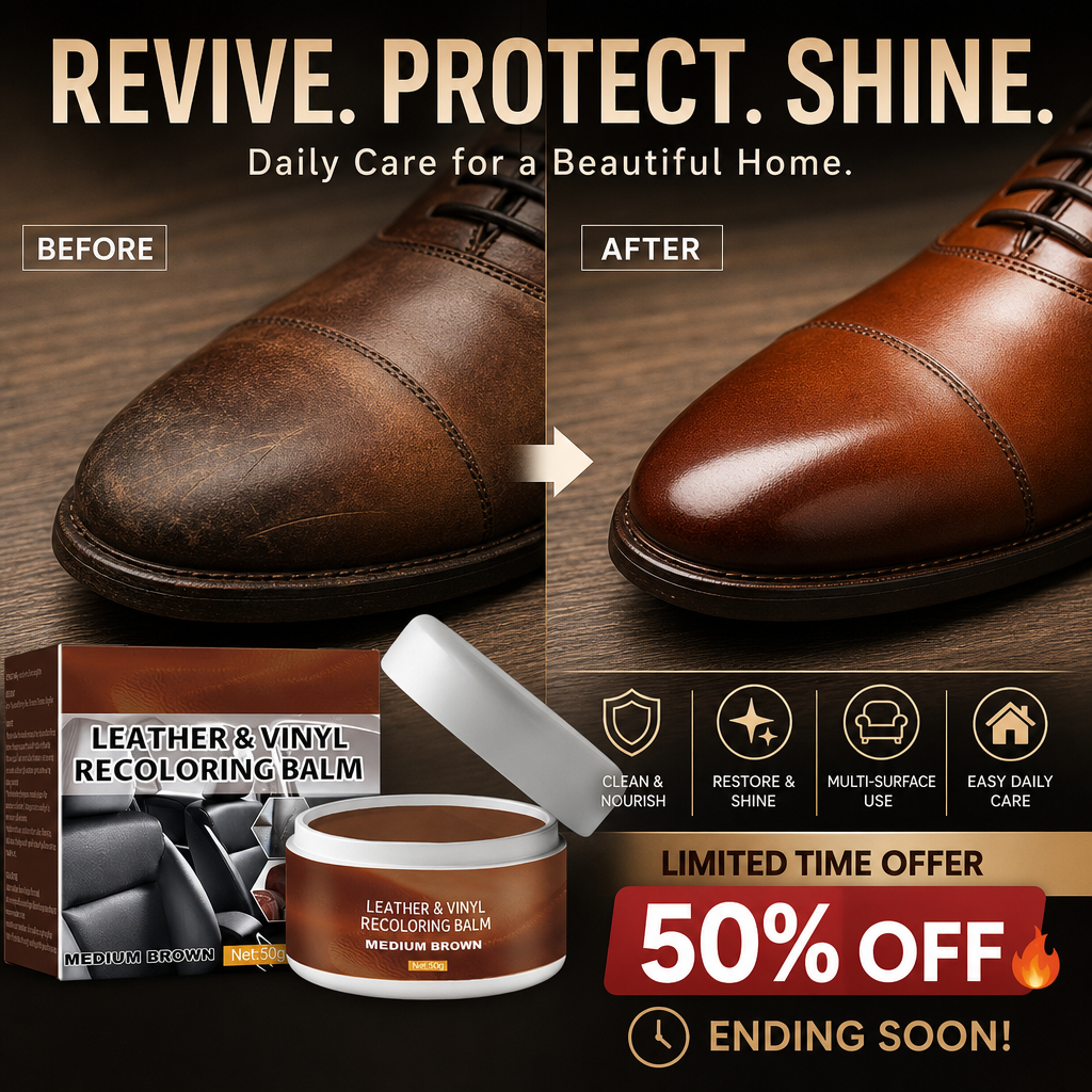 Free Leather Repair Paste for Sofas, Car Seats & Furniture